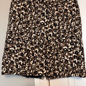 Leopard Print Skirt
